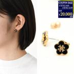 TORY BURCH トリーバーチ ピアス アクセサリー フォーゲットミーノット フラワー スタッズピアス 147151 レディース ゴールド ブラック ブラス ニッケルフリー