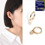 TORY BURCH トリーバーチ ピアス アクセサリー キラ ムーンダンス ミスマッチ パール バギー フープピアス 176768 レディース ゴールド パール 両耳用