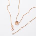【訳あり】TORY BURCH トリーバーチ ネックレス 53420 レディース ジュエリー ミラーパヴェネックレス ダブルT クリスタル ロゴ ピンク クリスタル オケージョン