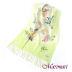 パシュミナストール手描きデザインパ...