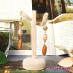 Yahoo! Yahoo!ショッピング(ヤフー ショッピング)とうもろこしピアス　有料でイヤリング変更可　エスニックマリンテイストリゾートピアス　ゴールド色台　お揃いになるネックレスがあるピアス