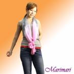 軽やかシフォンストールピンク色綺麗...