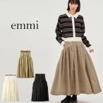 ショッピングベルト エミ ウェア ベルトセットボリュームスカート 13wfs255017 レディース ロング丈 ボリュームスカート フェミニン 合皮ベルト emmi WEAR