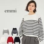 ショッピングDays emmi（エミ）7days ドロストニットトップス 13wnt261014 レディース ニット プルオーバー トップス デイリー シンプル 2026春