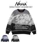 NANGA ナンガ ナンガパルバット ジャカードニット メンズ セーター 山柄 ジャガード アウトドア