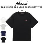 NANGA ナンガ ECO HYBRID BOX LOGO EMBROIDERY TEE エコハイブリッド ボックスロゴ エンブロイダリー ティー ユニセックス