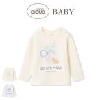 SALE20%OFF Gelato Pique baby BABYwosing животное one отметка long T pbct261482 празднование рождения пижама jelapikegelato pique