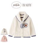 gelato pique BABYbebi Moco животное хлеб кардиган &amp; шарф комплект pbnt264447 пижама tops Gelato Pique baby 