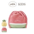 ショッピング巾着 gelato pique kids スムーズィーフルーツ巾着 pkgb2425300 ジェラートピケ ジェラピケ キッズ バッグ ティッシュ ハンカチ 子供用 小物入れ