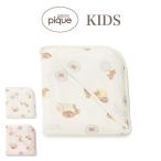 ジェラートピケ キッズ KIDS ドーナツベア柄ブランケット pkgg252448 ジェラピケ ひざ掛け 膝掛け おくるみ 出産祝い 2025夏