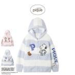 ジェラートピケ gelato pique PEANUTS オリジナルアート ジャガードパーカ punt255061 ユニセックス スヌーピー ジェラピケ
