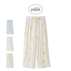 ジェラートピケ モチーフ３柄ロングパンツ pwcp254272 ジェラピケ パジャマ 部屋着 ルームウェア レディース gelato pique