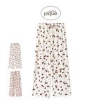 ジェラートピケ チェリー柄ロングパンツ pwcp261255 ジェラピケ パジャマ 部屋着 ルームウェア レディース gelato pique