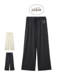 ジェラートピケ レーヨンロゴロングパンツ pwcp261389 ジェラピケ パジャマ 部屋着 ルームウェア レディース gelato pique