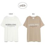 SALE30%OFF gelato pique ジェラートピケ 通販 カラーレーヨンロゴTシャツ  pwct222284 レディース ジェラピケ レディース