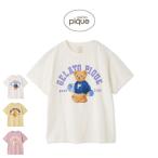 ジェラートピケ スポーティーベアワンポイントTシャツ pwct254233 ジェラピケ ルームウェア パジャマ 部屋着 gelato pique