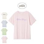 ジェラートピケ カラフルロゴTシャツ pwct254320 ジェラピケ ルームウェア パジャマ 部屋着 gelato pique