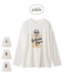 ショッピングスカーフ ジェラートピケ スカーフDOGワンポイントロンT pwct261231 ジェラピケ ルームウェア パジャマ 部屋着 レディース gelato pique