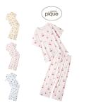 ジェラートピケ 接触冷感 フルーツ3柄Tシャツ&ロングパンツセット pwct262333set pwcp262345 ジェラピケ ルームウェア パジャマ gelato pique