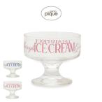 ジェラートピケ COOL COLLECTION ICEアイスクリームグラス pwgg252611 ジェラピケ 食器 2025夏 gelato pique