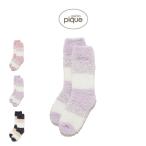 ジェラートピケ ジェラート3ボーダーソックス pwgs255522 ジェラピケ 靴下 ルームソックス ルームウェア レディース gelato pique