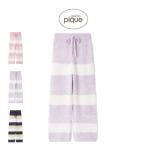 ジェラートピケ ジェラート3ボーダーロングパンツ pwnp255023 ジェラピケ パジャマ 部屋着 ルームウェア レディース gelato pique