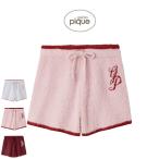 ジェラートピケ ラメフェザーショートパンツ pwnp255082 ジェラピケ パジャマ 部屋着 ルームウェア レディース クリスマス gelato pique
