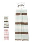 ショッピングボーダー ジェラートピケ ジェラートランダムボーダーロングパンツ pwnp261011 ジェラピケ パジャマ 部屋着 ルームウェア レディース gelato pique