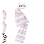 ジェラートピケ ジェラート3ボーダーパーカー&ロングパンツ pwnt255021set pwnp255023 ジェラピケ ルームウェア 上下セット gelato pique