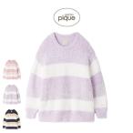 ジェラートピケ ジェラート3ボーダープルオーバー pwnt255024 ジェラピケ ルームウェア 部屋着 パジャマ レディース gelato pique
