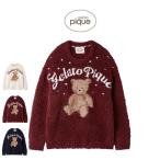 ジェラートピケ HOLIDAY ジェラートスノーベアジャガードプルオーバー pwnt255072 ジェラピケ ルームウェア 部屋着 パジャマ gelato pique