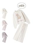 ジェラートピケ gelato pique プードルジャガードプルオーバー&ロングパンツ pwnt255084set pwnp255086 ジェラピケ ルームウェア 爆買