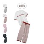 ジェラートピケ スムーズィーロゴジャガードプルオーバー&ロングパンツセット pwnt261124 レディース ジェラピケ ルームウェア 上下セット gelato pique