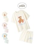 ジェラートピケ サマーベアジャガードプルオーバー&ロゴジャガードショートパンツ pwnt262037set pwnp262039 gelato pique