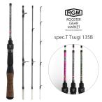 ショッピンググラス RGM(ルースター ギア マーケット) RGM spec.T Tsugi 135B ベイトモデル グラスロッド Line (5~8lb.) Lure (~9g) 全長135cm 渓流