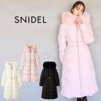 ショッピングメタル (予約) スナイデル スタイルアップフレンチダウンロングコート swfc255066 (12月下旬以降入荷) レディース アウター エコファー フード付き SNIDEL 爆買