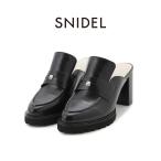 スナイデル ローファーサボ swgs254629 レディース 靴 サンダル ラグソールチャンキーヒール シューズ SNIDEL