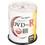 ALL-WAYS DVD-R 4.7GB 1-16 скоростей соответствует 100 листов данные * аналог изображение. персональный компьютер .. регистрация для * ось в кейсе ALDR47-16X100PW