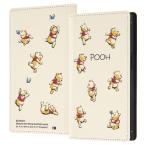 iPhone14 iPhone13 ケース 手帳型 ディズニー 耐衝撃 レザー Squl くまのプーさん_総柄 カバー アイホン アイフォン スマホケース