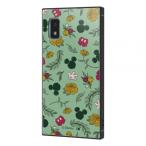 AQUOS wish2 wish ケース SH-51C SHG08 A204SH SHG06 A103SH A104SH SH-M20 ハイブリッド ディズニー ミッキーマウス_グリーン カバー アクオス スマホケース
