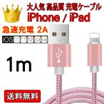 iPhone ½¼ÅÅ¥±¡¼¥Ö¥ë iphone Lightning 1m 2A ¥â¥Ð¥¤¥ë¥Ð¥Ã¥Æ¥ê¡¼ µÞ®½¼ÅÅ ÃÇÀþ¤·¤Ë¤¯¤¤ ¥Ê¥¤¥í¥ó¥±¡¼¥Ö¥ë USB½¼ÅÅ iphoneX 8 Plus 7 6s 6 plus iPad