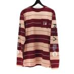 RVCA ルーカ WIDE STRIPE LS ロングスリーブ Tシャツ 長袖 ロング ルカ ワイド ボーダー 柄 ロンT Tee Tシャツ ba041-055