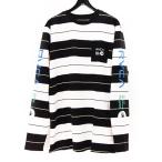 RVCA ルーカ WIDE STRIPE LS ロングスリーブ Tシャツ 長袖 ロング ルカ ワイド ボーダー 柄 ロンT Tee Tシャツ ba041-055