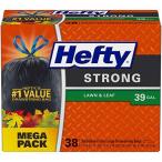 Hefty Drawstring Lawn and Leaf Bags  39 Gallon  38 Count by Hefty 並行