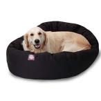 40 inch Black Bagel Dog Bed By Majestic Pet Products by Majestic Pet