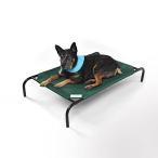 Coolaroo Elevated Pet Bed Medium Brunswick Green by Gale Pacific 並行輸