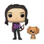 ファンコポップ！ ＆Buddy Marvel：Hawkeye-Kate Bishop with Lucky Pizza Dog Viny 並行輸入