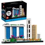 LEGO アーキテクチャスカイラインコレクション シンガポール 21057 組み立てキット コレクター向けディスプレイモデル 大人用 8 並行輸入