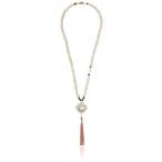 レノラ デームLenora Dame X Rhinestone Tassel Strand Pendant Necklace  16 ネッ