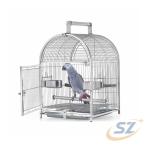  bird багажник клетка путешествие клетка товары для домашних животных выход для помещений нержавеющая сталь "дышит" shemhen. металлический. птица. багажник. попугай. птица. сталь.. высокий повседневный уход 